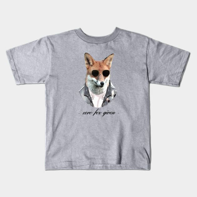 Zero fox given Kids T-Shirt by Ward